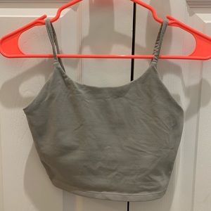 Grey Sports Bra